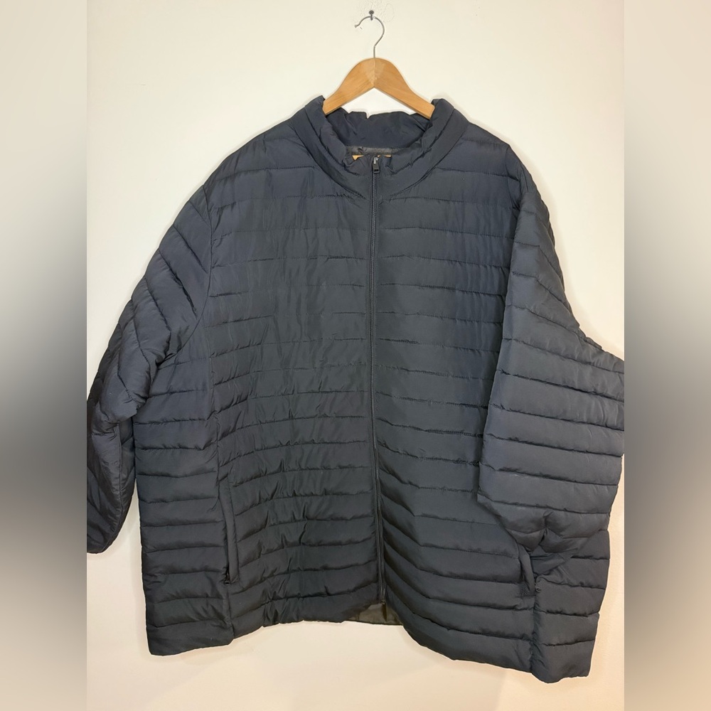 Jack & Jones Black Puffer Jacket